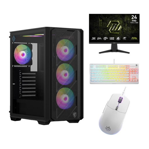 Yüksek performanslı oyun bilgisayarı setup paketi