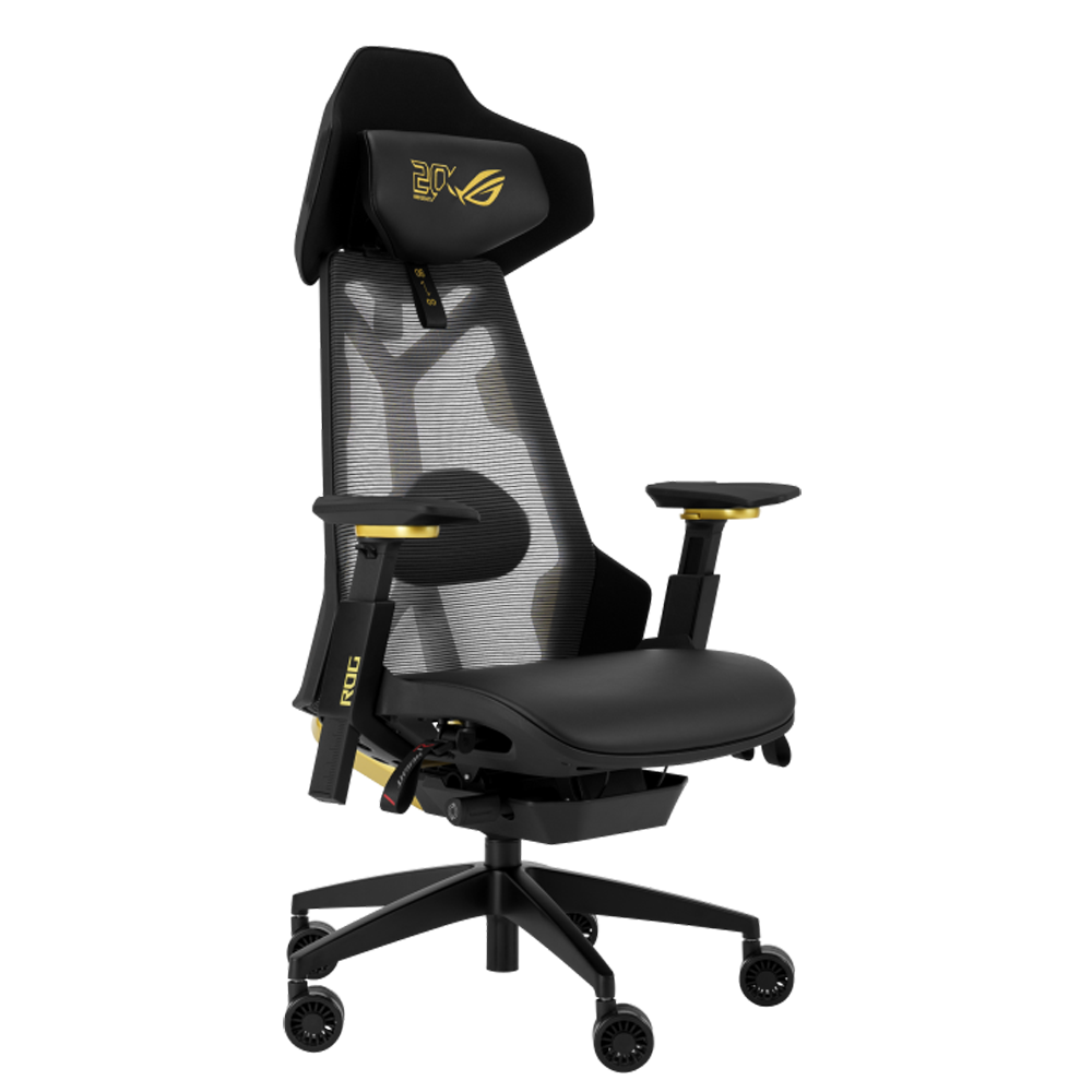 ASUS ROG Destrier 20. Yıl Özel Sürüm Siyah/Altın Gaming Koltuk