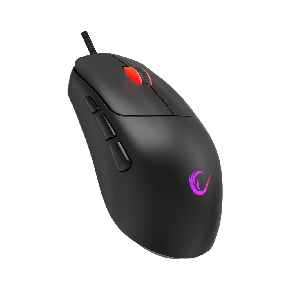 Rampage SMX-R49 NIXIE 12800DPI RGB Kablolu Siyah Gaming Mouse