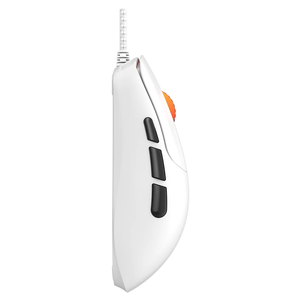Rampage SMX-R49 NIXIE 12800DPI RGB Kablolu Beyaz Gaming Mouse