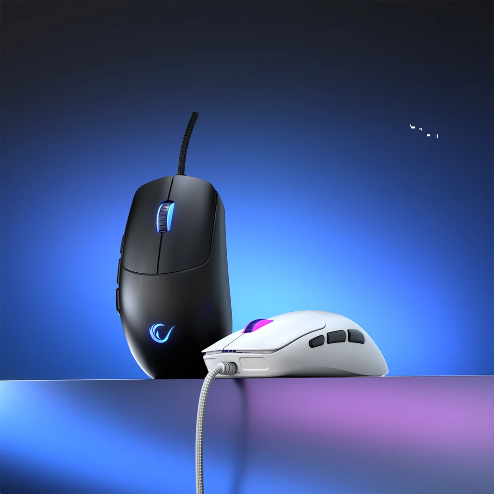Rampage SMX-R49 NIXIE 12800DPI RGB Kablolu Siyah Gaming Mouse