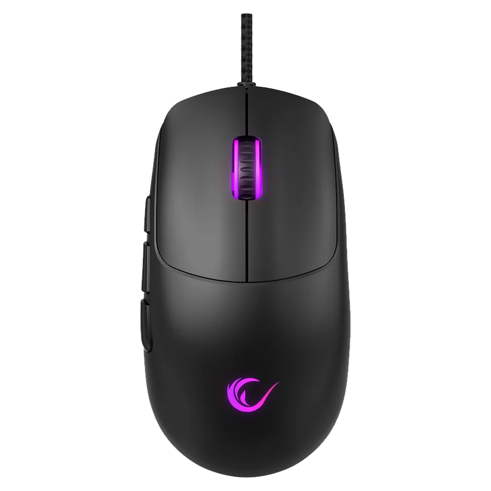 Rampage SMX-R49 NIXIE 12800DPI RGB Kablolu Siyah Gaming Mouse