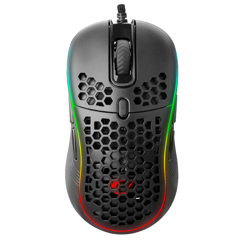 Rampage SMX-R85 GENTLE 6400 Dpi Siyah RGB Kablolu Gaming Mouse