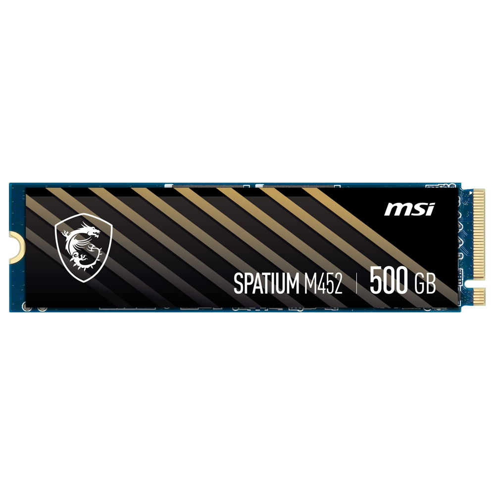 MSI SPATIUM M452 Gen4 M.2 2280 500GB SSD 3600MB Okuma / 3100MB Yazma