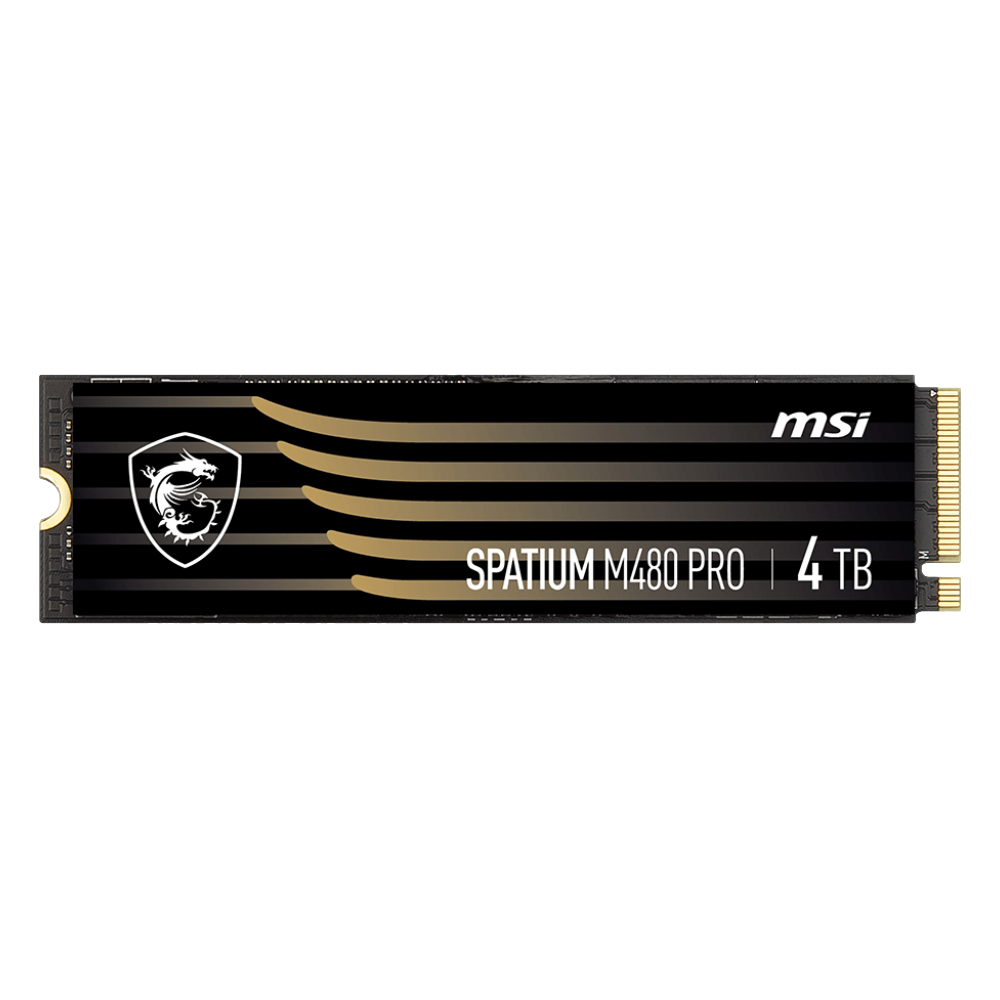 MSI 1TB SPATIUM M480 PRO NVMe 2280 M.2 SSD (7400MB Okuma /6000MB Yazma)