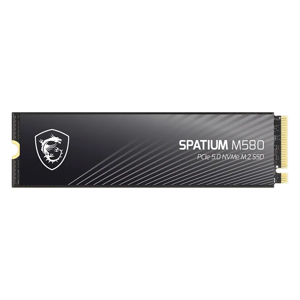 MSI SPATIUM M580 Gen5 M.2 2280 4TB SSD 14100MB Okuma / 12600MB Yazma