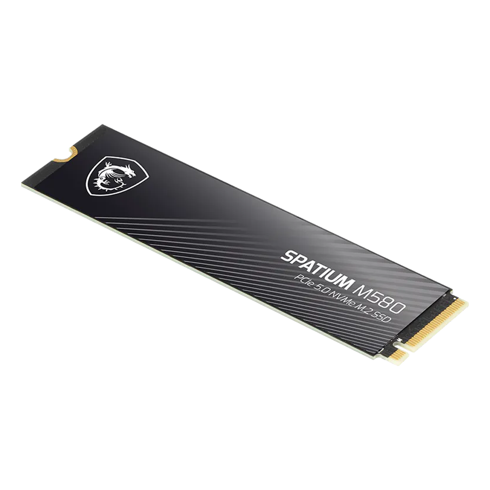 MSI SPATIUM M580 Gen5 M.2 2280 4TB SSD 14100MB Okuma / 12600MB Yazma