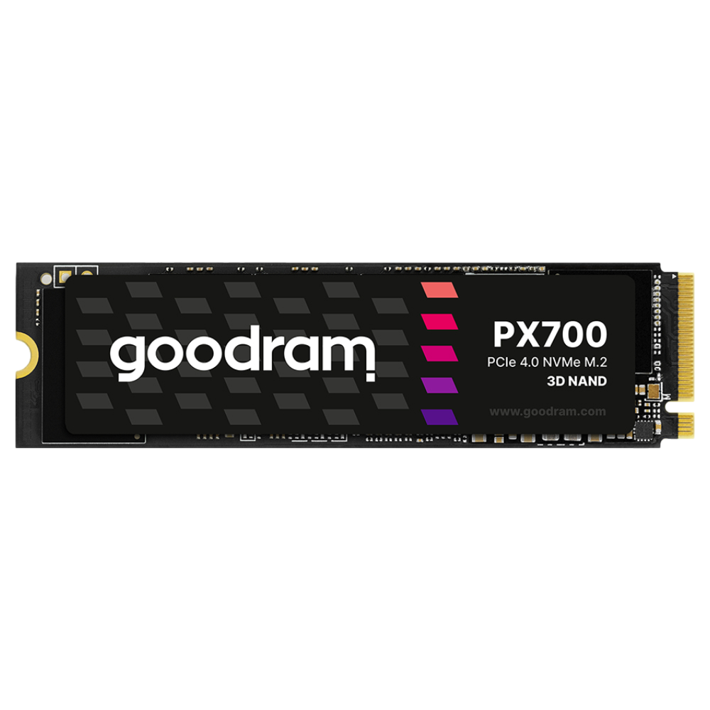 GOODRAM 1TB PX700 Gen4 M.2 2280 NVMe SSD (7400MB Okuma / 6500MB Yazma) görsel 1