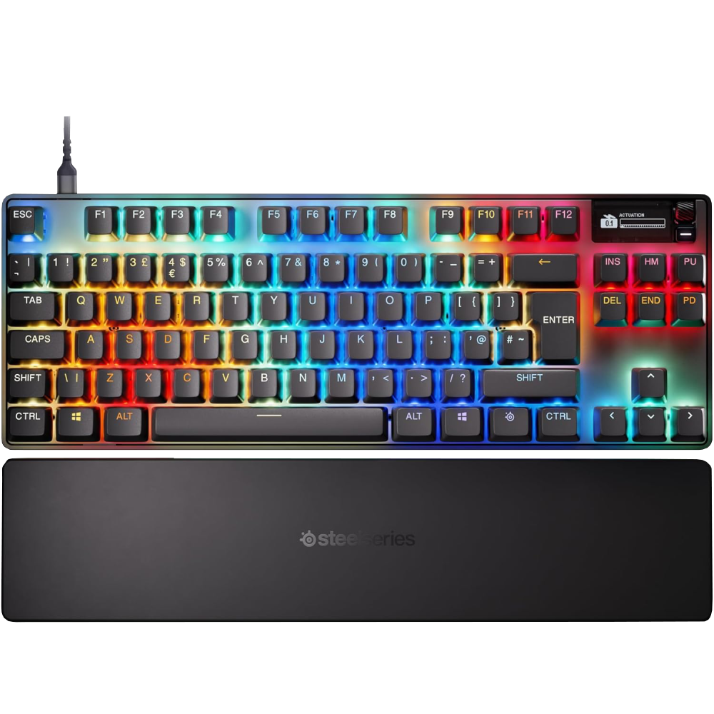 Steelseries Apex Pro Gen 3 TKL İngilizce(UK) RGB Mekanik Kablolu Gaming Klavye