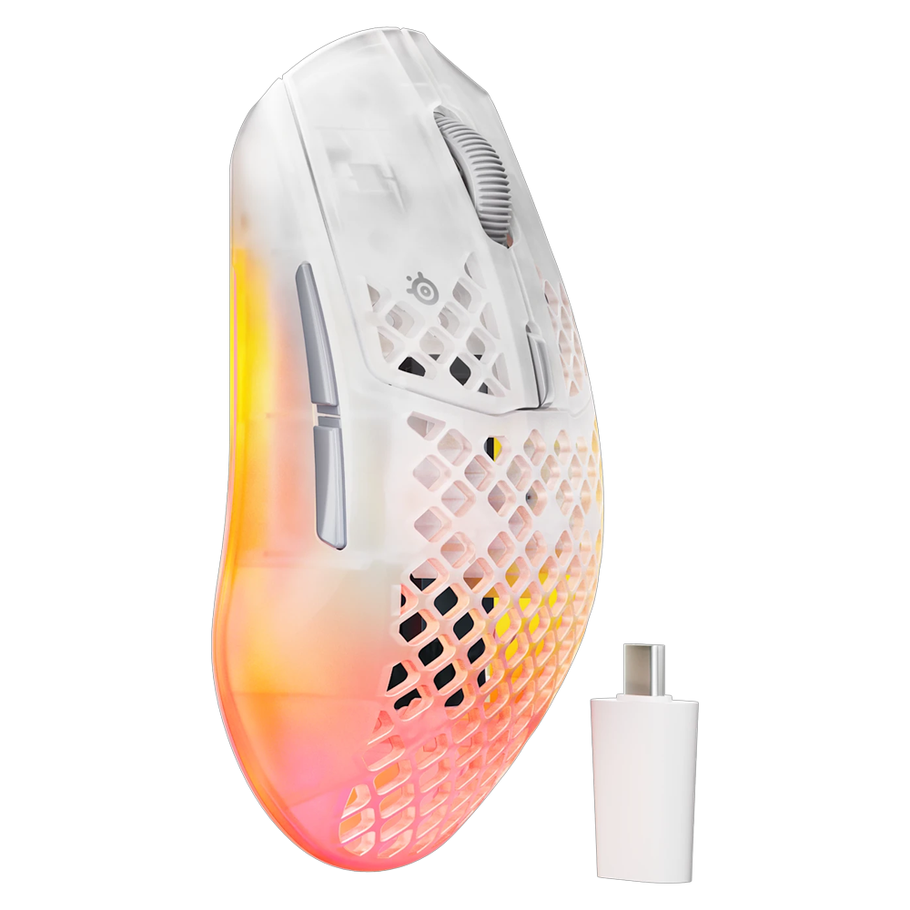 Steelseries Aerox 3 Wireless Gen 2 Ghost Edition Kablosuz Gaming Mouse