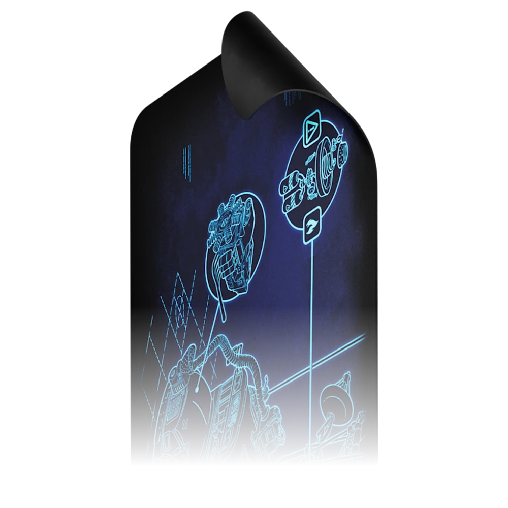 SteelSeries QCK XXL Fortnite Battle Bus Edition Gaming Mouse Pad ...