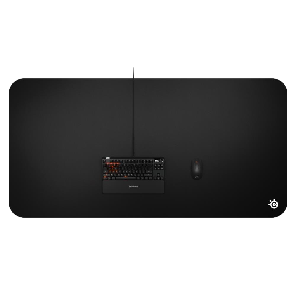 Steelseries QcK 5XL Mikro Dokumalı Yüzey ile Düşük Profilli Kumaş Mousepad