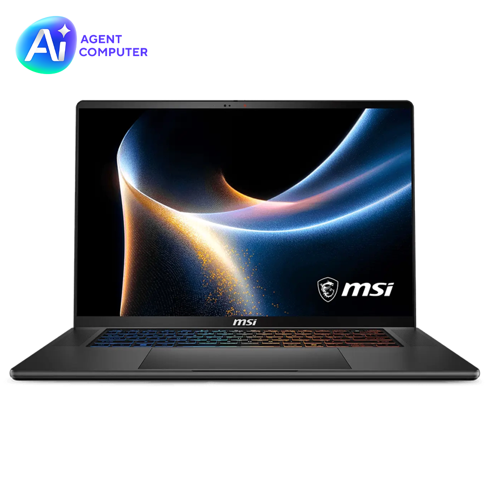 MSI STEALTH 16 AI+ B3WH-011TR Core Ultra 9 386H 32GB DDR5 1 TB SSD RTX5070TI GDDR7 12GB 16" QHD 240Hz W11 Gaming Notebook