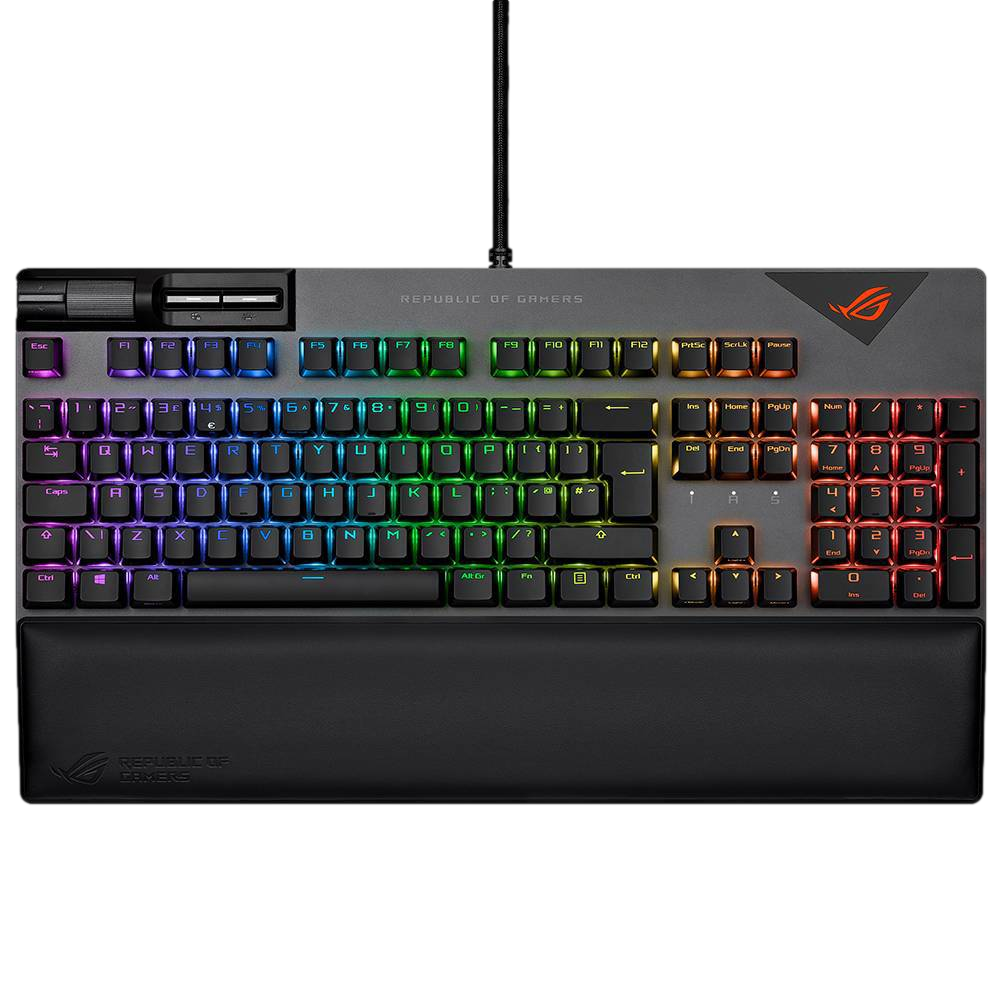 ASUS ROG STRIX FLARE II ROG NX Red Switch Mekanik Gaming Klavye