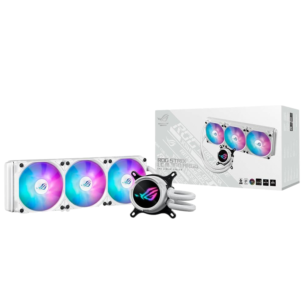 ASUS ROG STRIX LC III 360 ARGB 360mm Beyaz İşlemci Sıvı Soğutucu