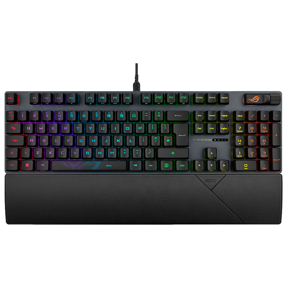 ASUS ROG STRIX SCOPE II RX Red Switch Türkçe RGB Mekanik Gaming Klavye