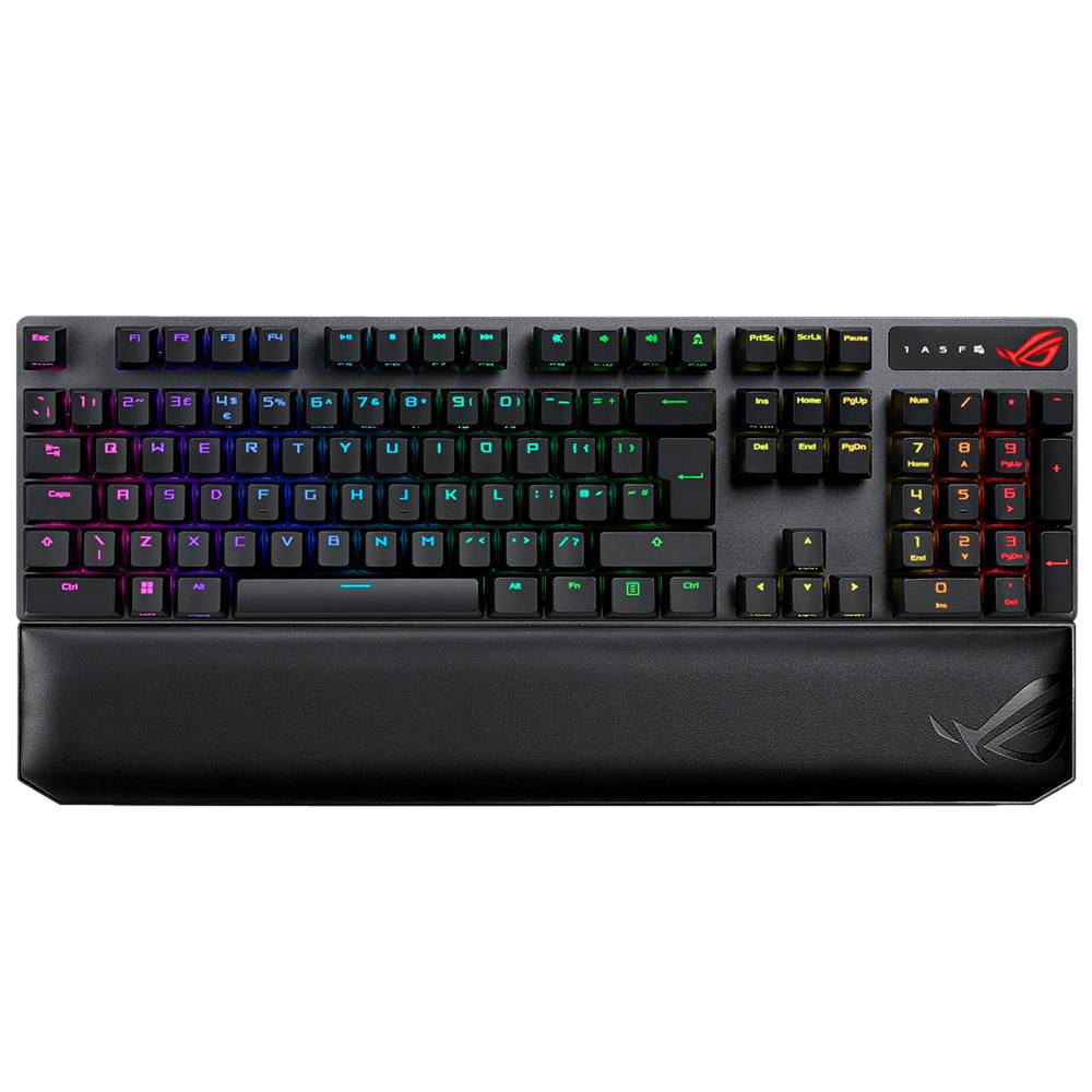 ASUS ROG Strix Scope NX Wireless Deluxe ROG NX Red Switch Kablosuz RGB Mekanik Gaming Klavye