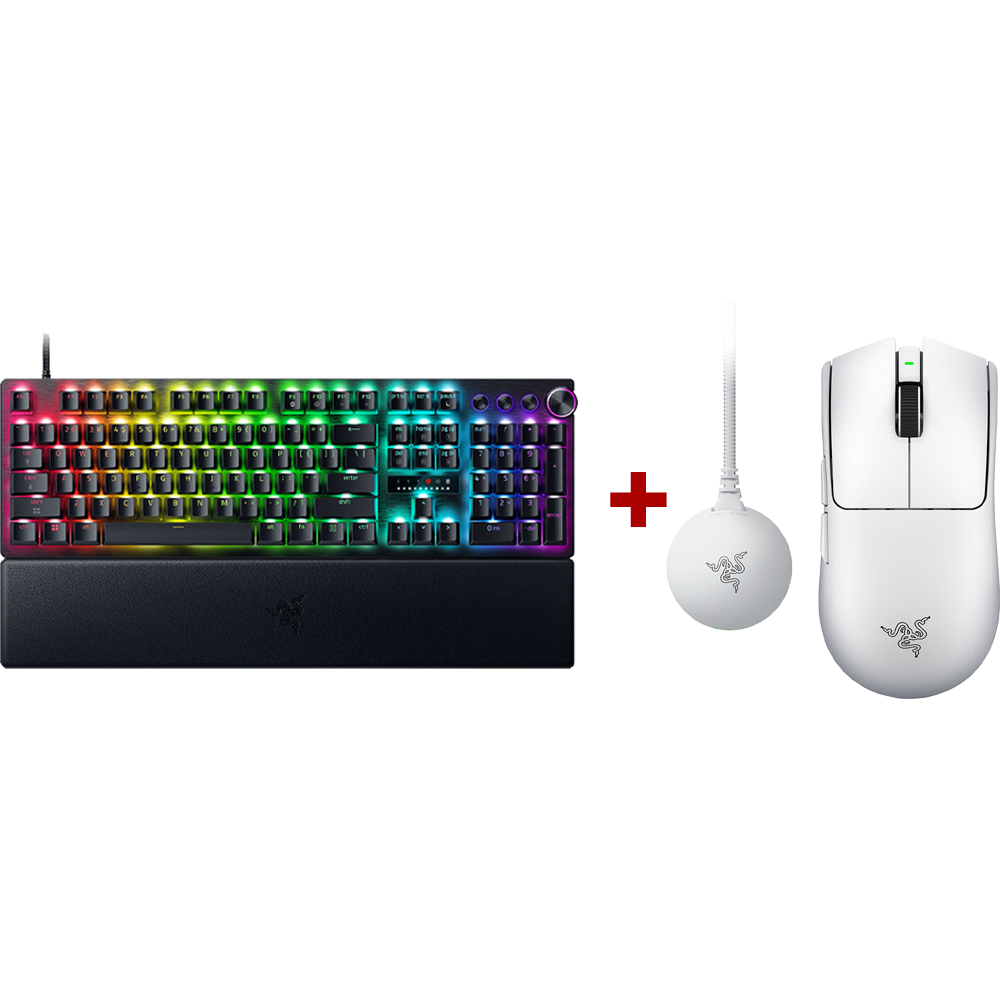 Razer Viper V4 Pro Mouse + Huntsman V3 Pro 8K Klavye
