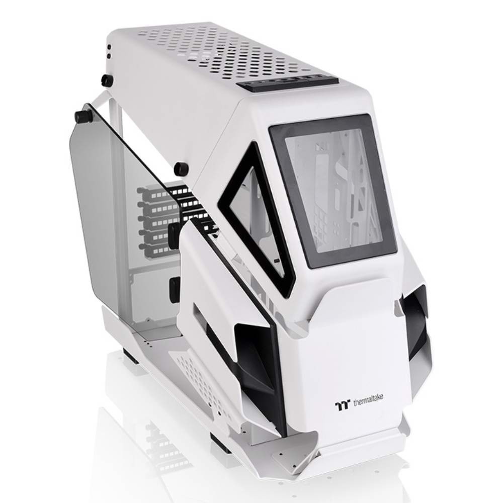 Thermaltake AH T200 Beyaz USB 3.0 Tempered Glass Micro ATX Kasa görsel 1