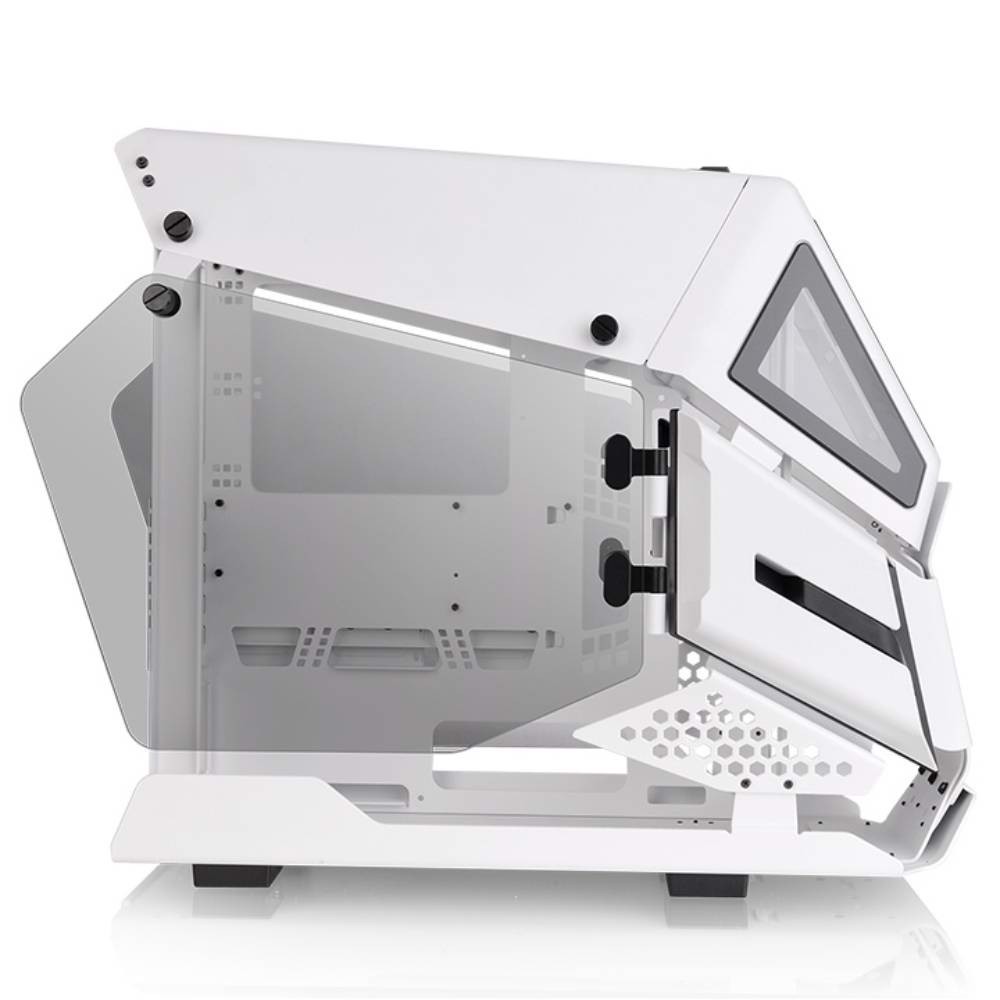 Thermaltake AH T200 Beyaz USB 3.0 Tempered Glass Micro ATX Kasa