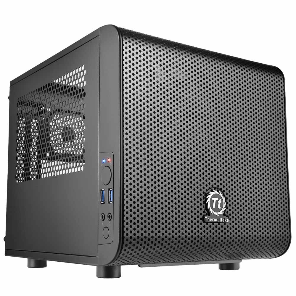 Thermaltake Core V1 USB 3.0 Mini ITX Kasa görsel 1