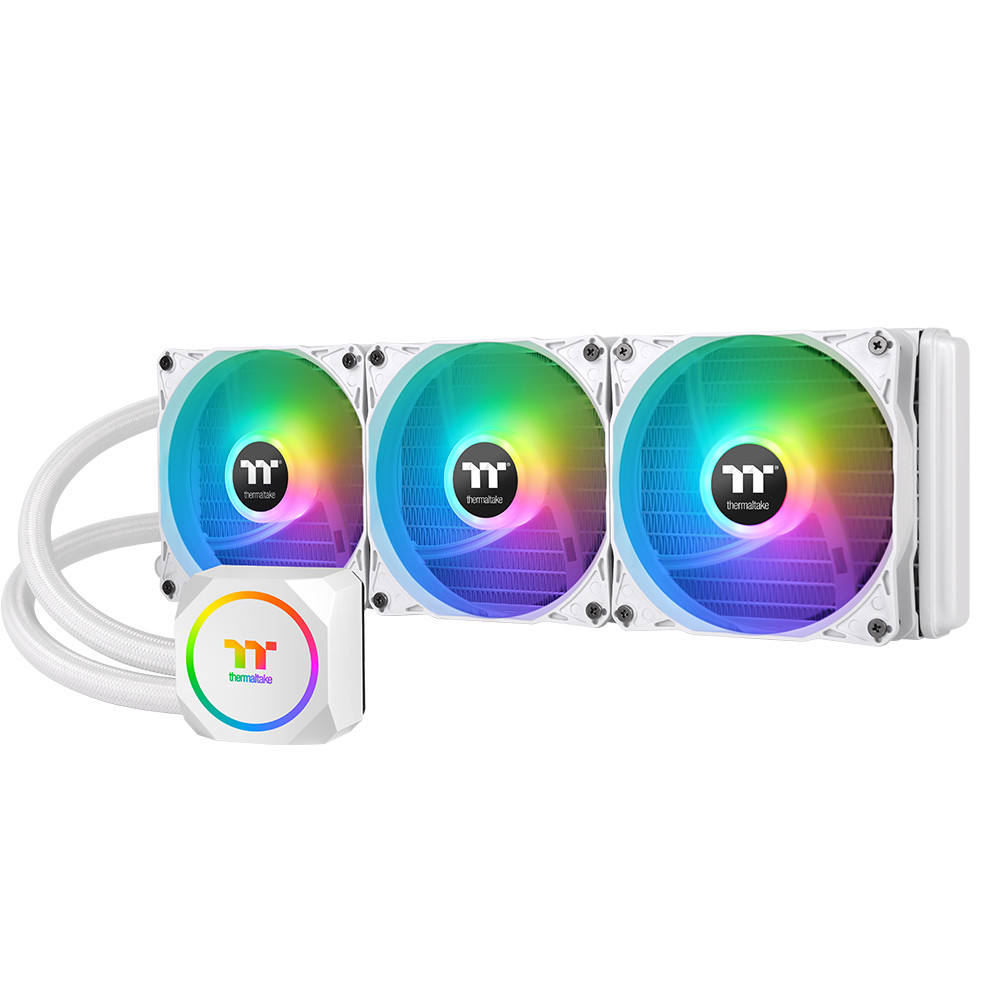 Thermaltake TH360 ARGB Snow Edition 360mm İşlemci Sıvı Soğutucu görsel 1