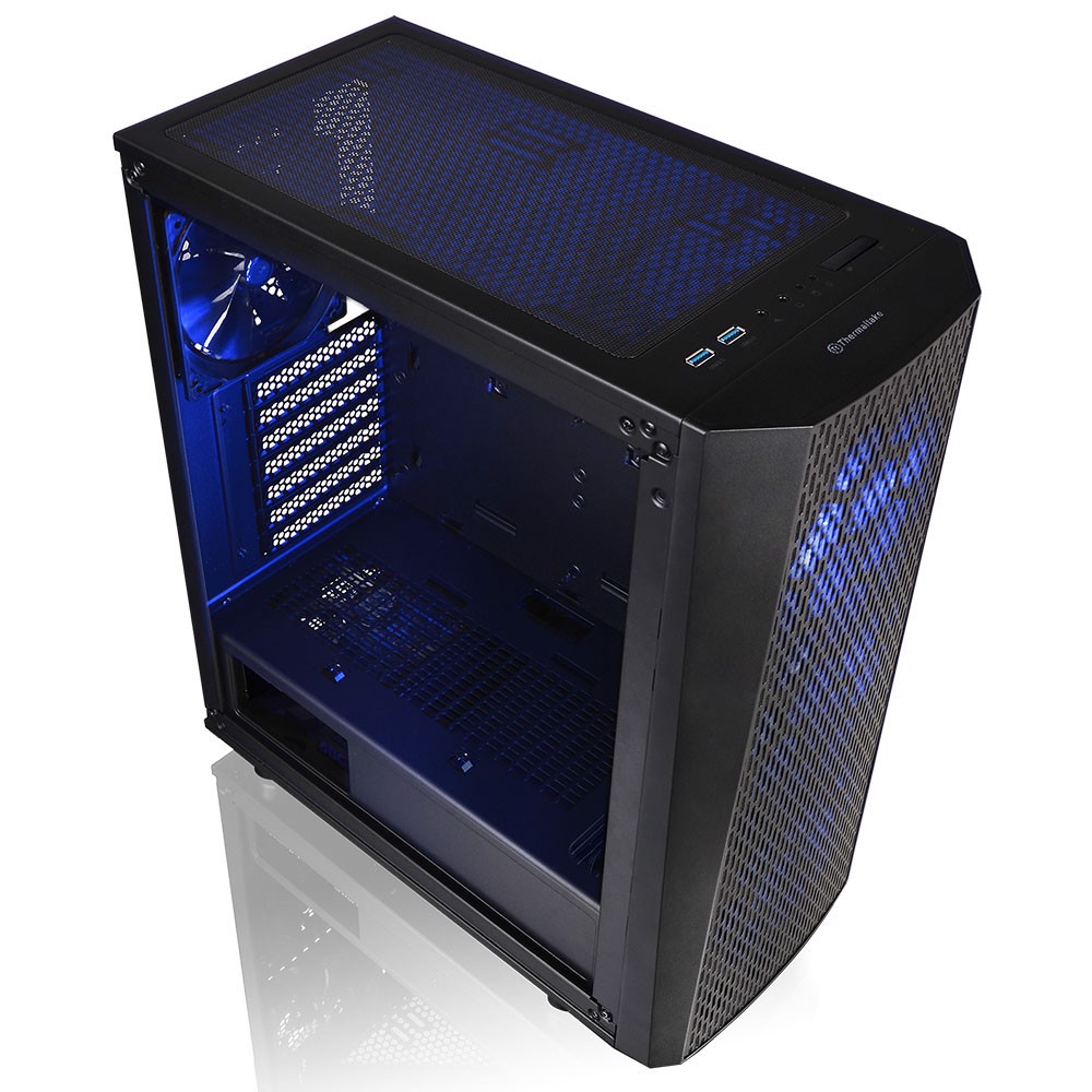 Thermaltake  Versa J24 RGB 650W 80+ Tempered Glass Mesh Panel USB 3.0 Mid Tower Kasa