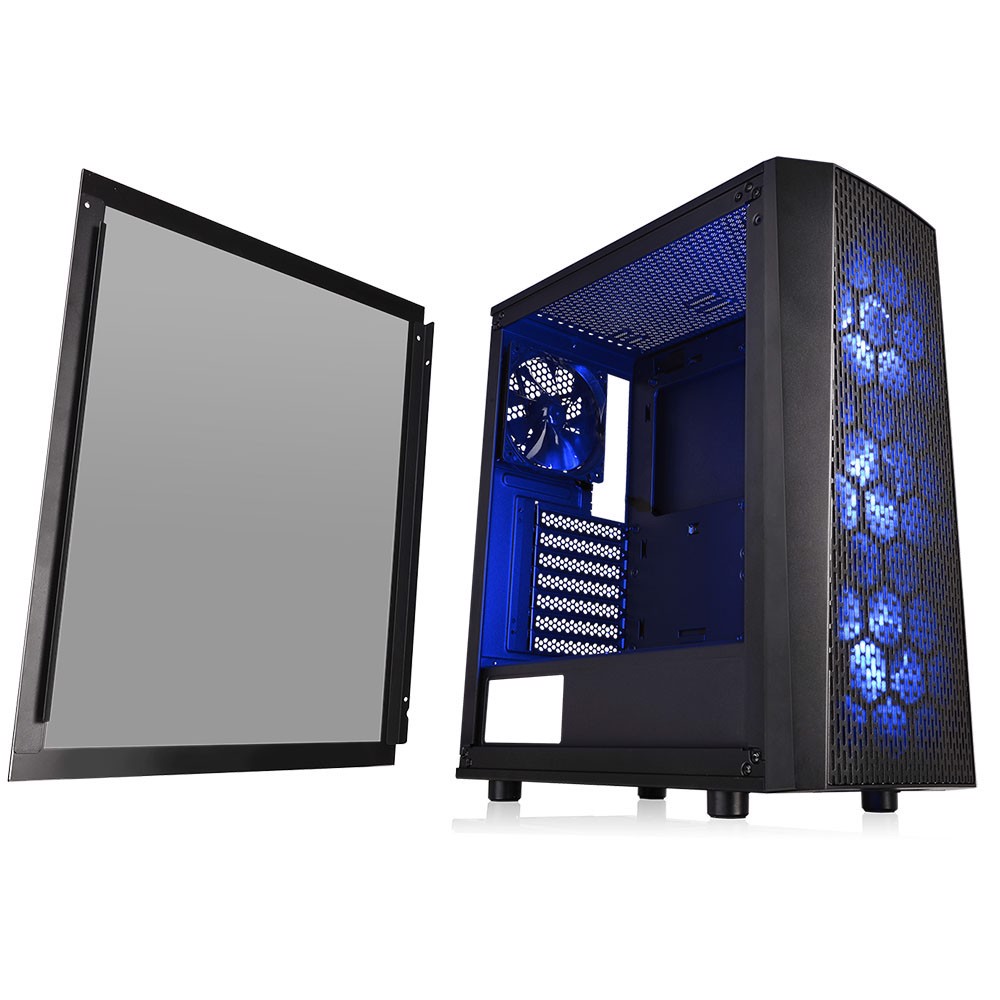 Thermaltake  Versa J24 RGB 650W 80+ Tempered Glass Mesh Panel USB 3.0 Mid Tower Kasa