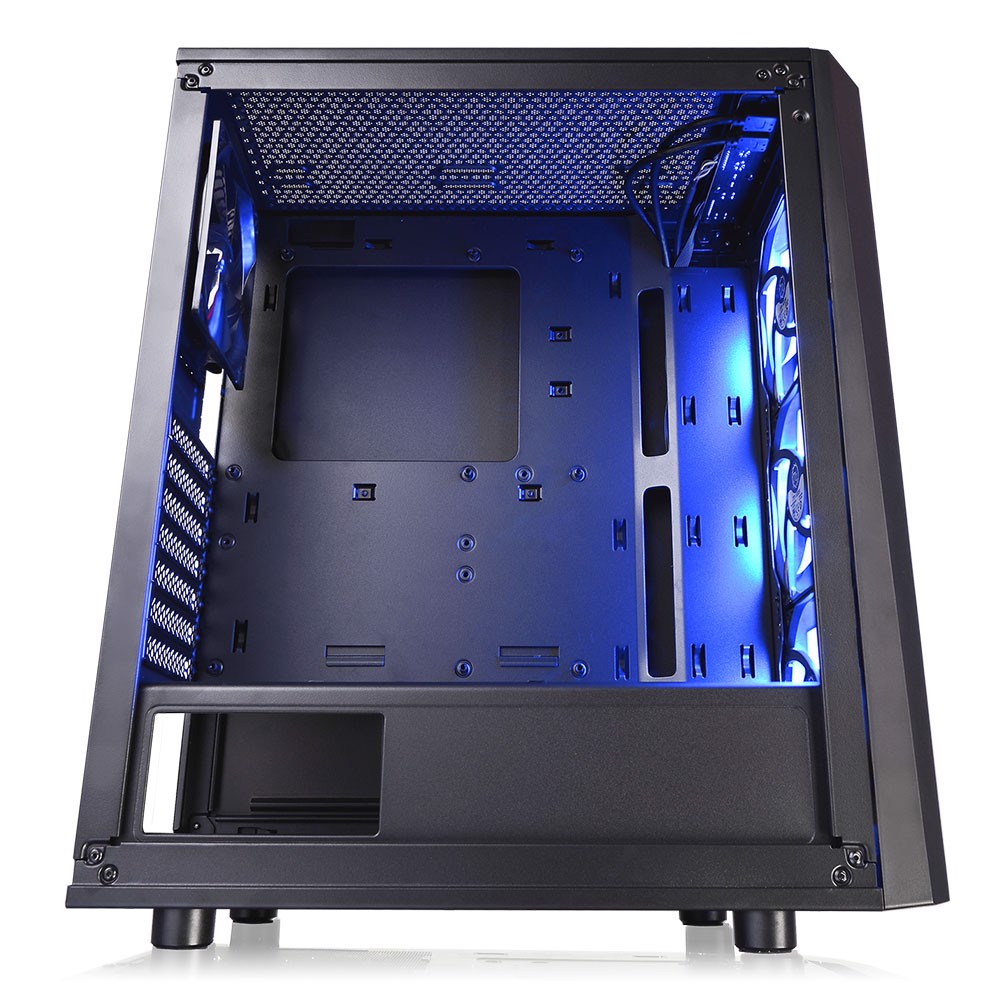 Thermaltake  Versa J24 RGB 650W 80+ Tempered Glass Mesh Panel USB 3.0 Mid Tower Kasa