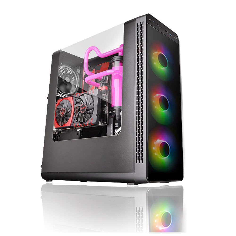 Thermaltake View 27 ARGB 600W 80+ USB 3.0 Mid Tower Kasa