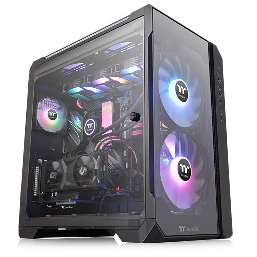Thermaltake View 51 ARGB Tempered Glass USB 3.0 Mid Tower Kasa