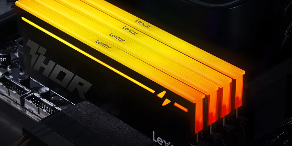 Lexar 16GB THOR RGB 6000MHz CL36 XMP/ EXPO DDR5 RAM