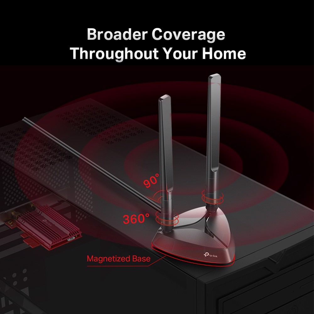 TP-LINK ARCHER TX3000E AX3000 Wi-Fi 6 Bluetooth 5.0 PCIe Adaptör
