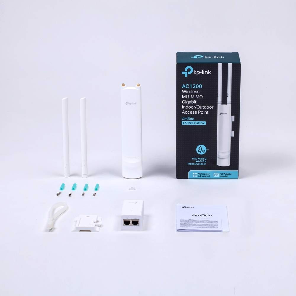 TP-LINK EAP225-OUTDOOR 1200Mbps Mu-Mimo Gigabit İç Mekan Dış Mekan Access Point