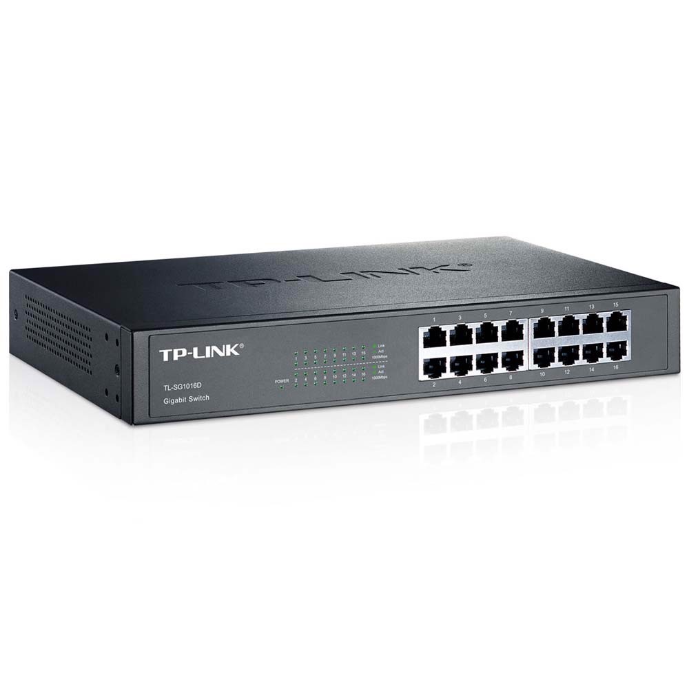 TP-LINK TL-SG1016D 16 Port Gigabit Masaüstü Switch