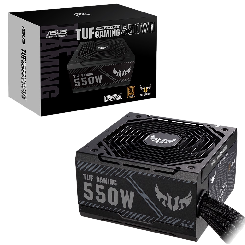 ASUS TUF GAMING 550B 550W 80+ Bronze 135mm Fanlı PSU