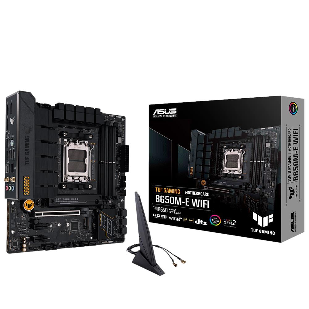 ASUS TUF GAMING B650-E WIFI 8000Mhz OC DDR5 Soket AM5 HDMI DP M.2 ATX Anakart
