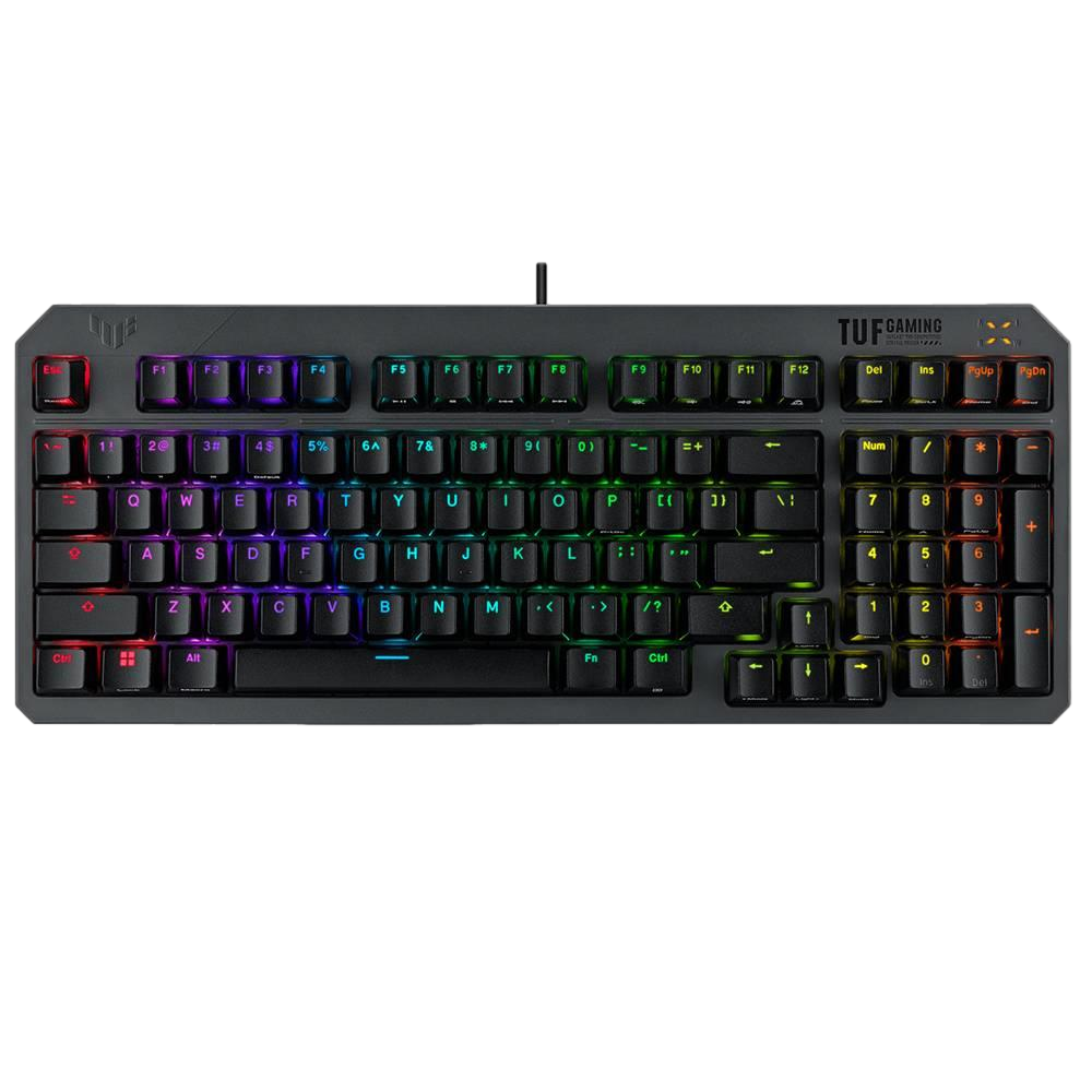 ASUS TUF GAMING K3 GEN II Optical Mechanical RGB Red Switch IP57 Kablolu Gaming Klavye