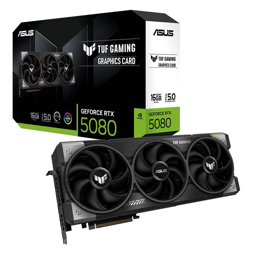 ASUS TUF Gaming GeForce RTX 5080 16GB GDDR7 DLSS 4 256 Bit Ekran Kartı