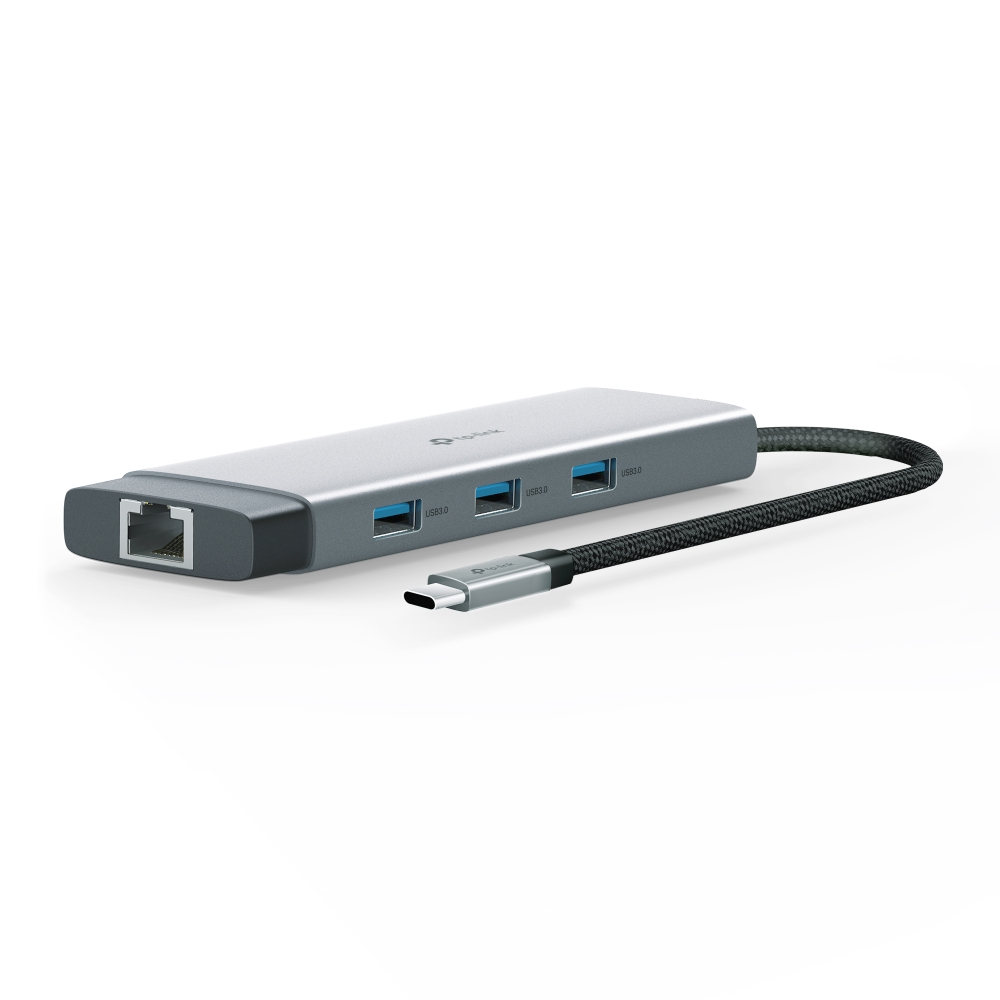 TP-LINK UH9120C USB3.0 Type-C Type-A HDMI RJ45 Hub Dönüştürücü