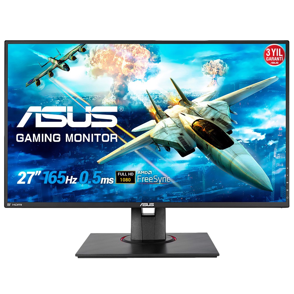 ASUS 27"  VG278QF 165Hz 0.5ms DVI-D HDMI DP TN FHD FreeSync/Adaptive Sync Gaming Monitör
