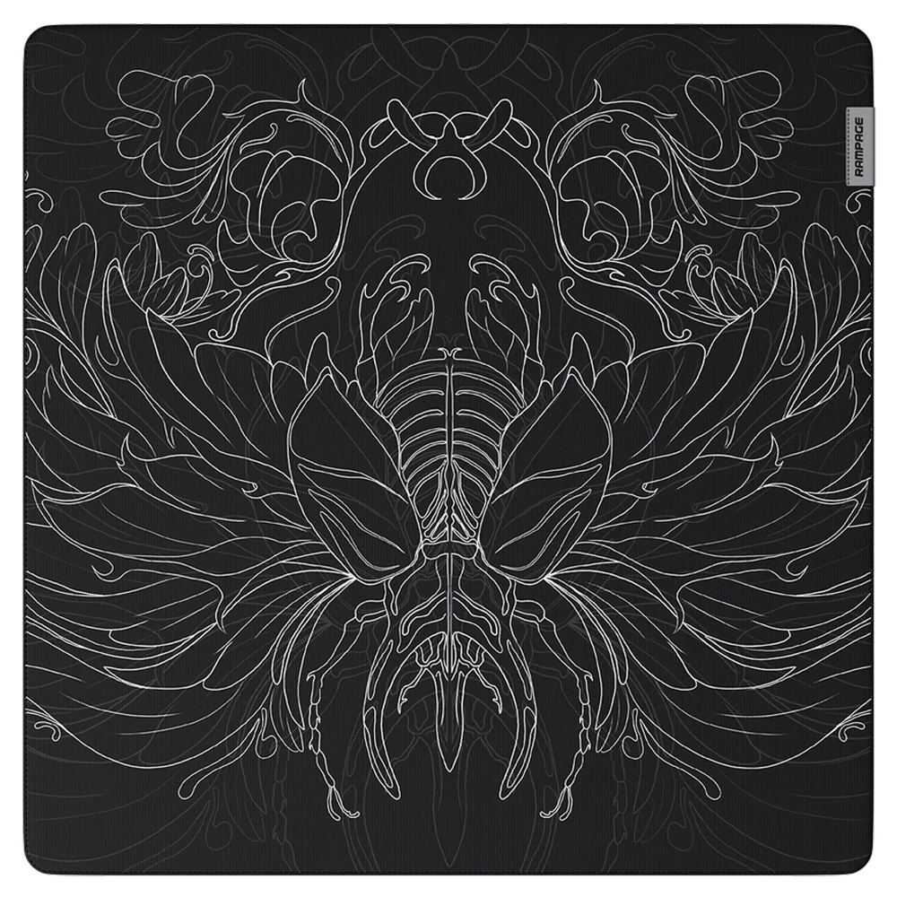 Rampage VOLANS Mecoptera Taiwan Natural Rubber XL Gaming Mouse Pad