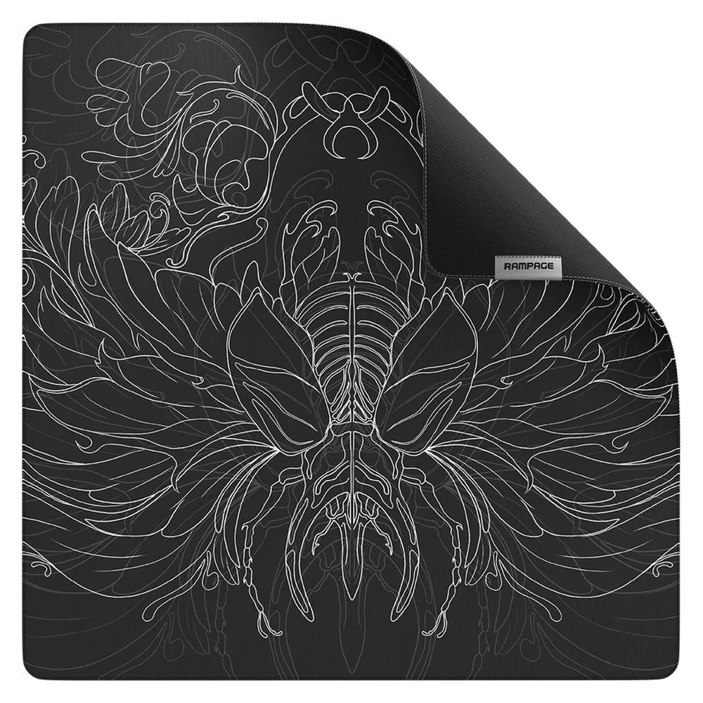 Rampage VOLANS Mecoptera Taiwan Natural Rubber XL Gaming Mouse Pad