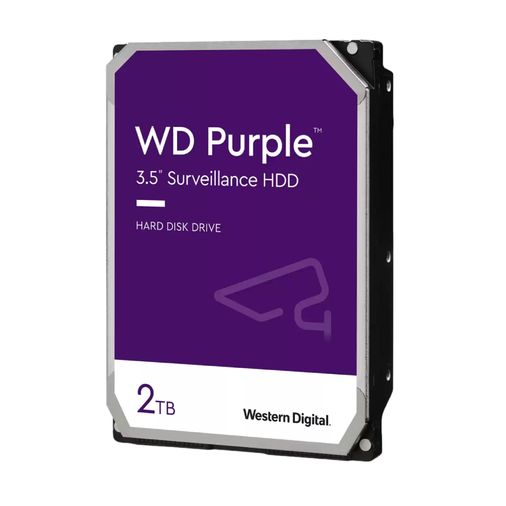 HDD 2000GB 3.5 SATA ( 2個 ) WD 2TB Purple 64MB SATA 3.0 5400rpm Güvenlik Harddisk | ITOPYA