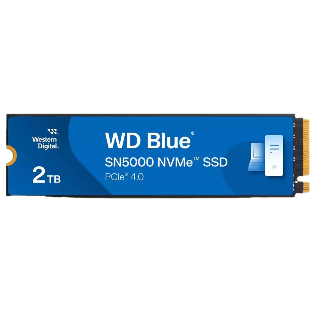 WD 2TB BLUE SN5000 NVMe Gen4 M.2 SSD 5150MB Okuma / 4850MB Yazma görsel 1