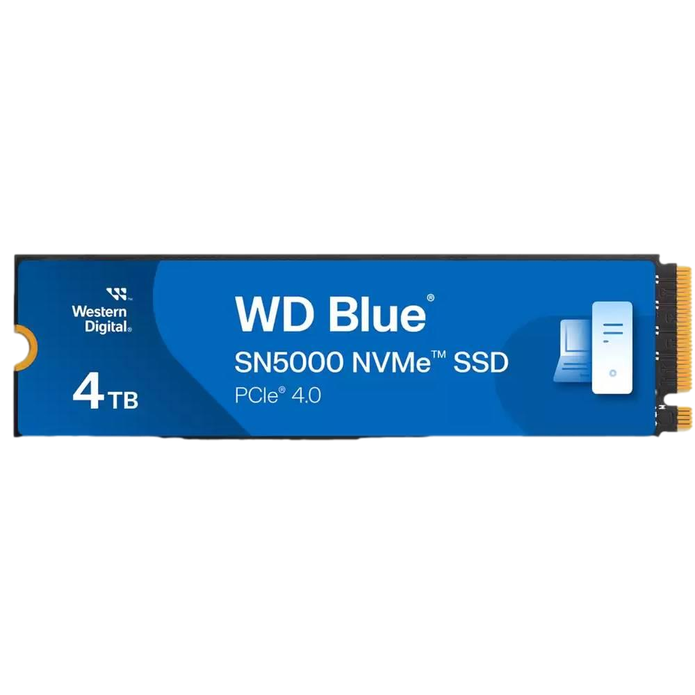 WD 4TB BLUE SN5000 NVMe Gen4 M.2 SSD 5500MB Okuma / 5000MB Yazma görsel 1