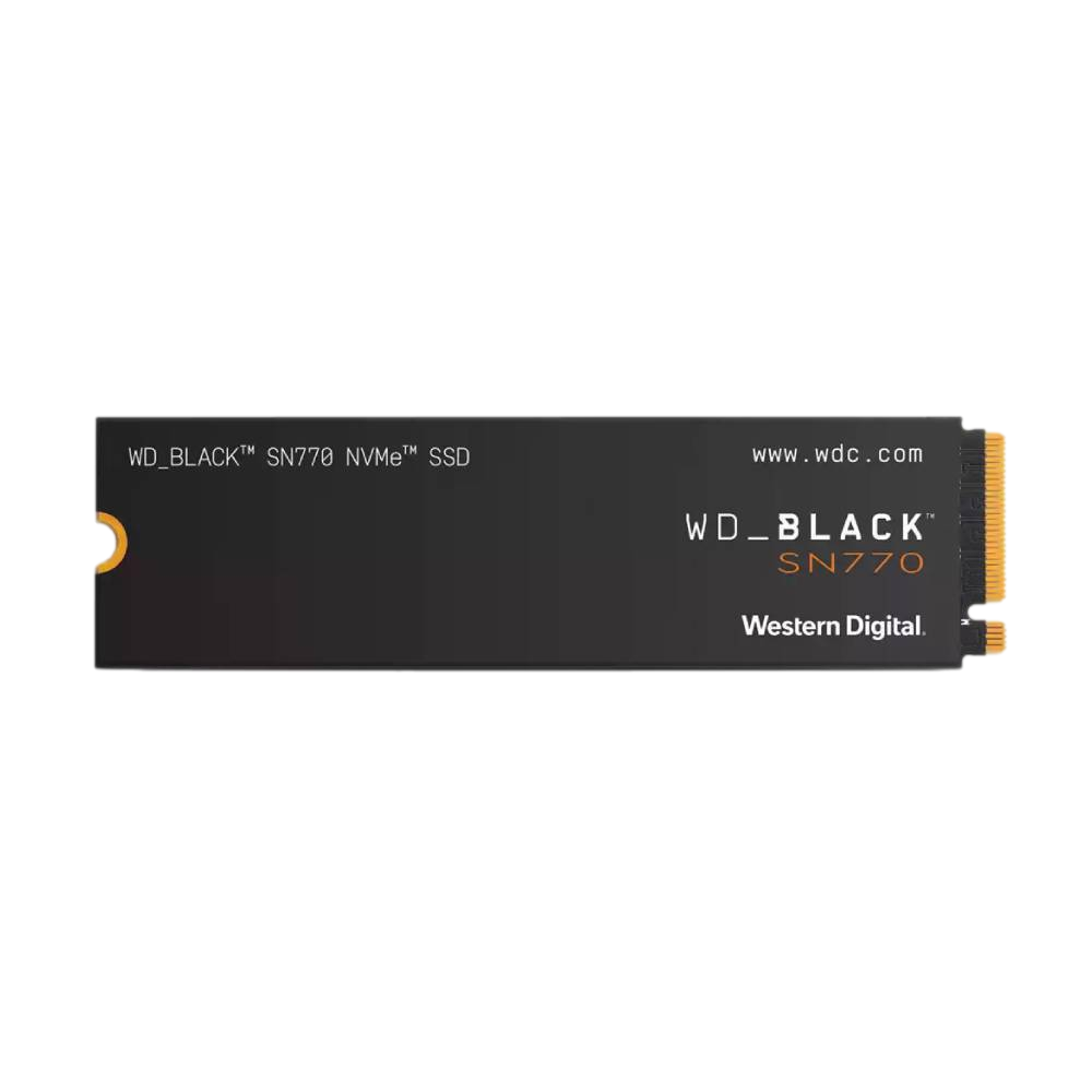 WD BLACK 500GB SN770 NVMe M.2 2280 SSD (5000MB Okuma / 4000MB Yazma) görsel 1