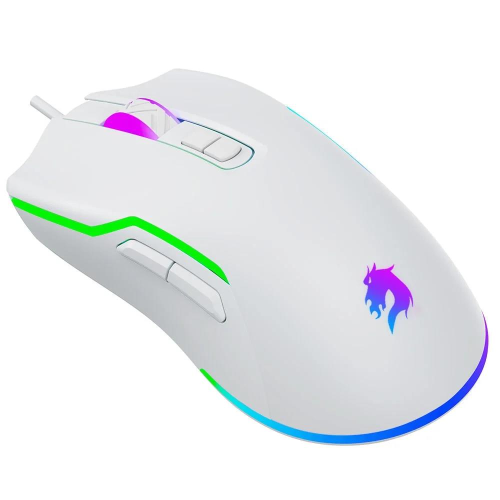 GameBooster M18 Inferno RGB 10.000 DPI Beyaz Kablosuz Gaming Mouse