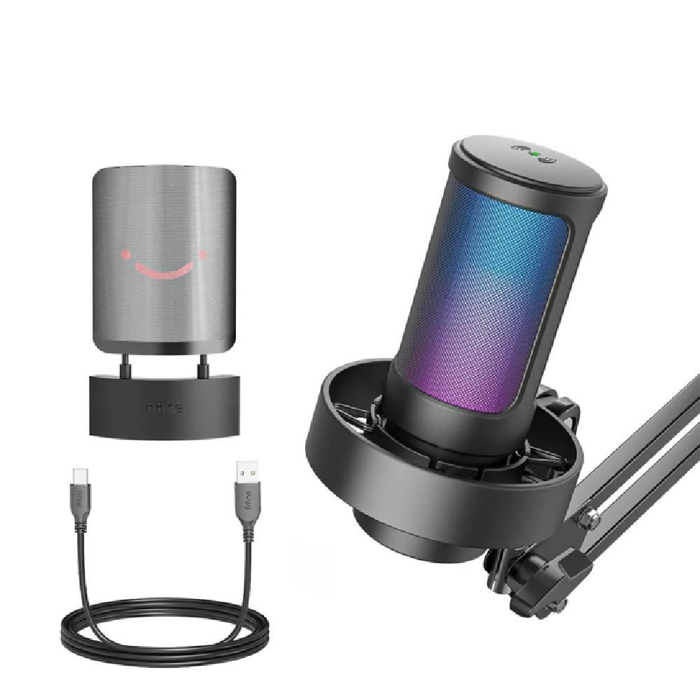 Fifine Ampligame A8T USB Yayıncı Bilgisayar Mikrofonu