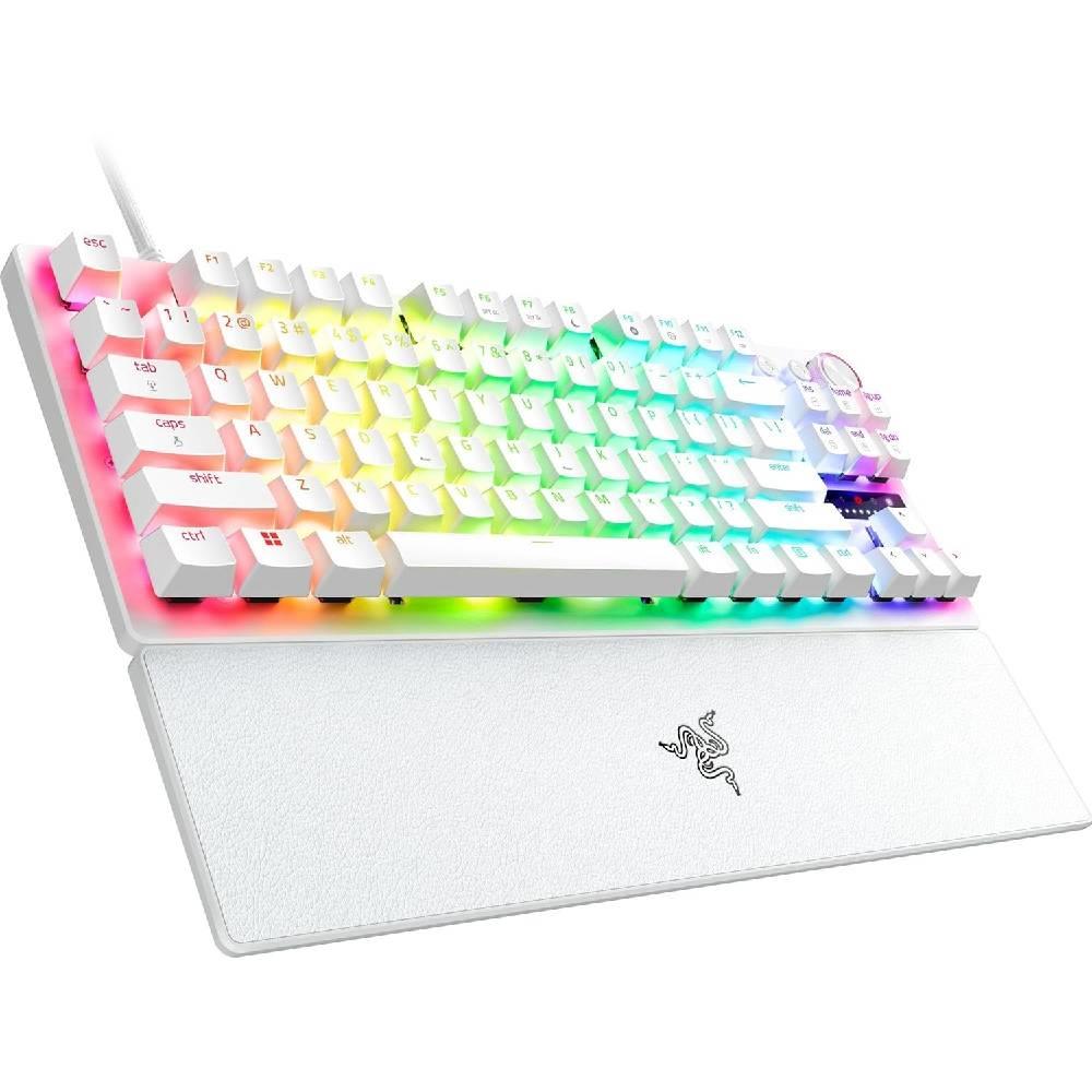 Razer Huntsman V3 Pro TKL Kablolu İngilizce Beyaz Mekanik Gaming Klavye